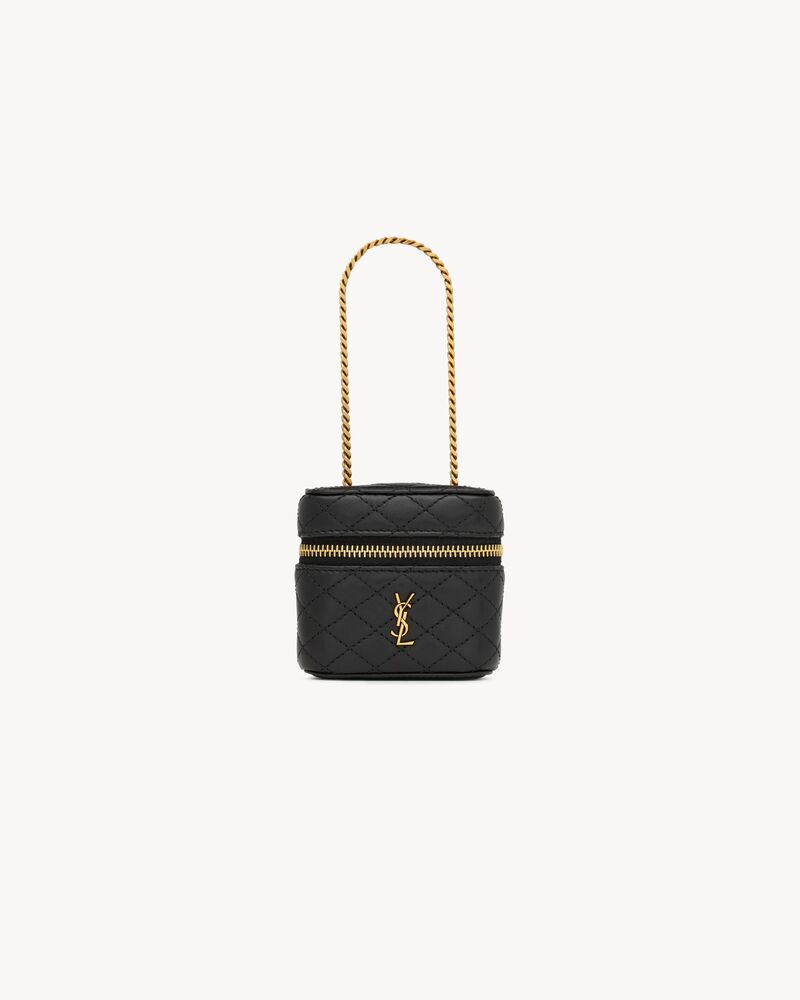 GABY vanity bag charm in lambskin