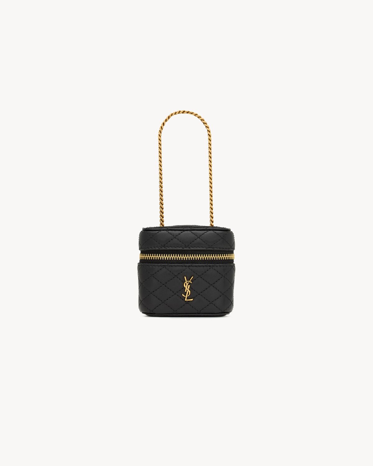 gaby vanity bag charm in lambskin