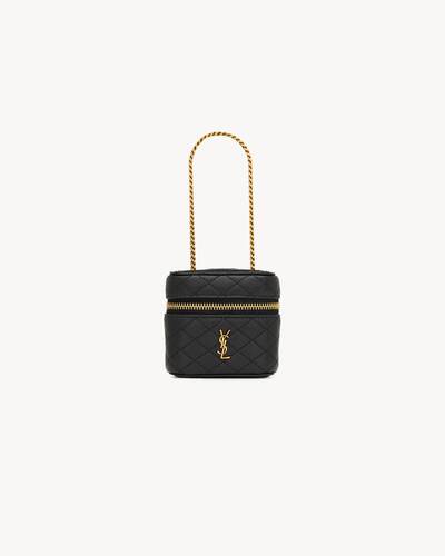 【SAINT LAURENT】ギャビー ラムスキン マイクロバニティバッグ Thumbnail-8239481EL071000_A.