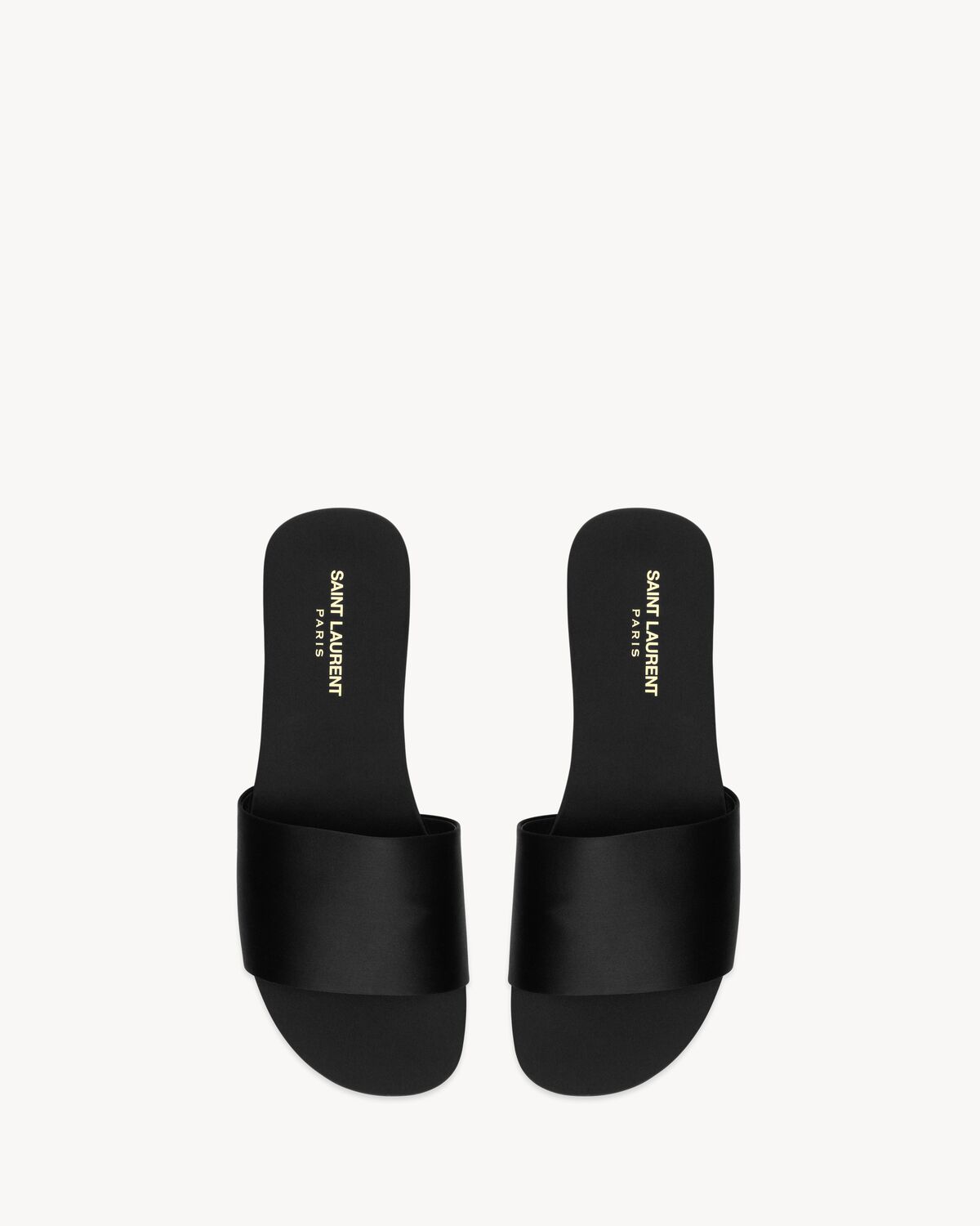 CARLYLE Slides In Satin Crepe Saint Laurent YSL CARLYLE Slides In Satin Crepe Saint Laurent YSL