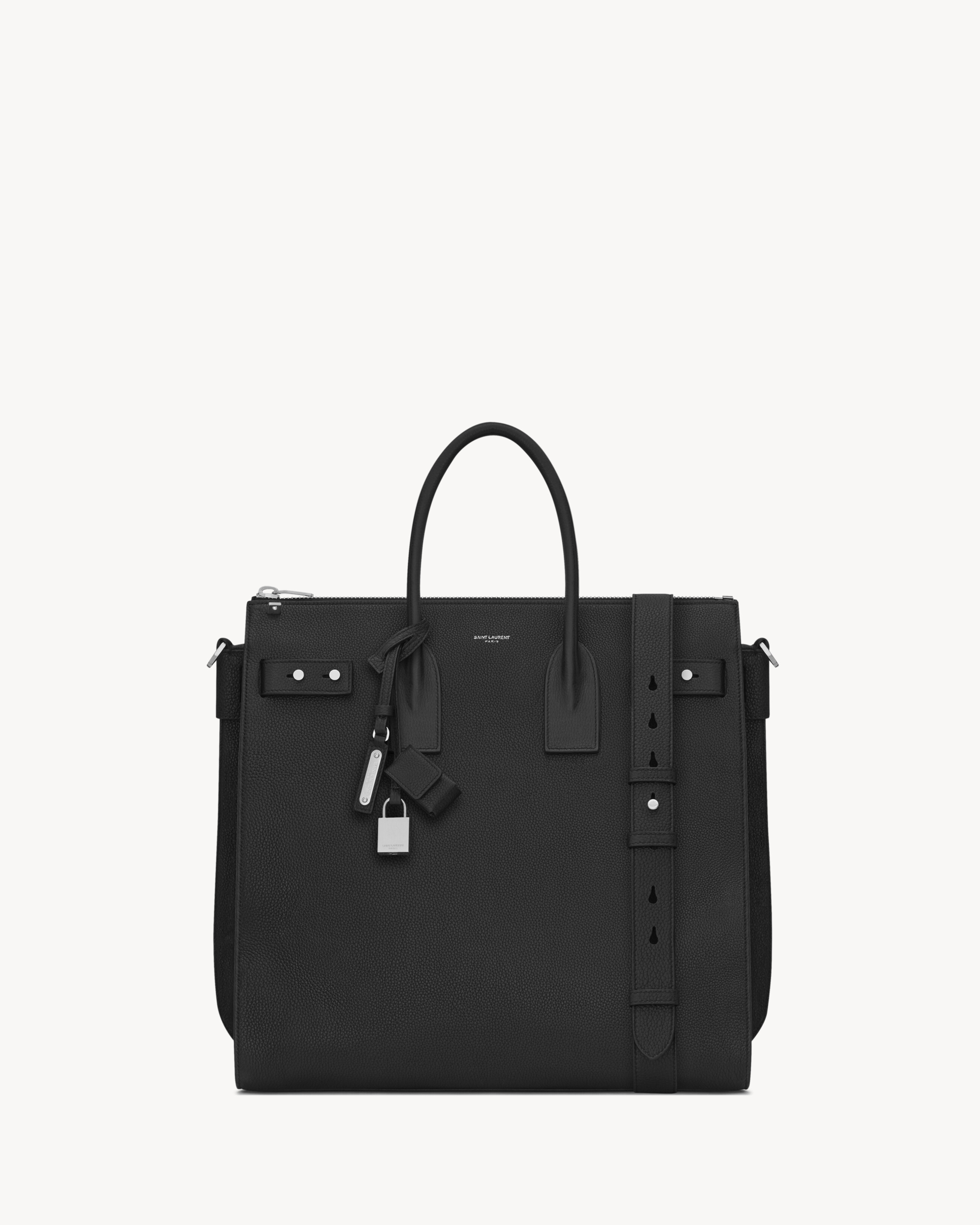 sac de jour north/south in grained leather