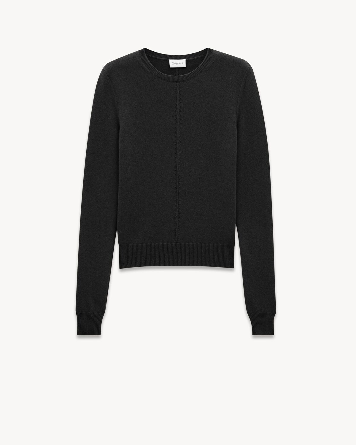 Pullover in cashmere con dettagli traforati