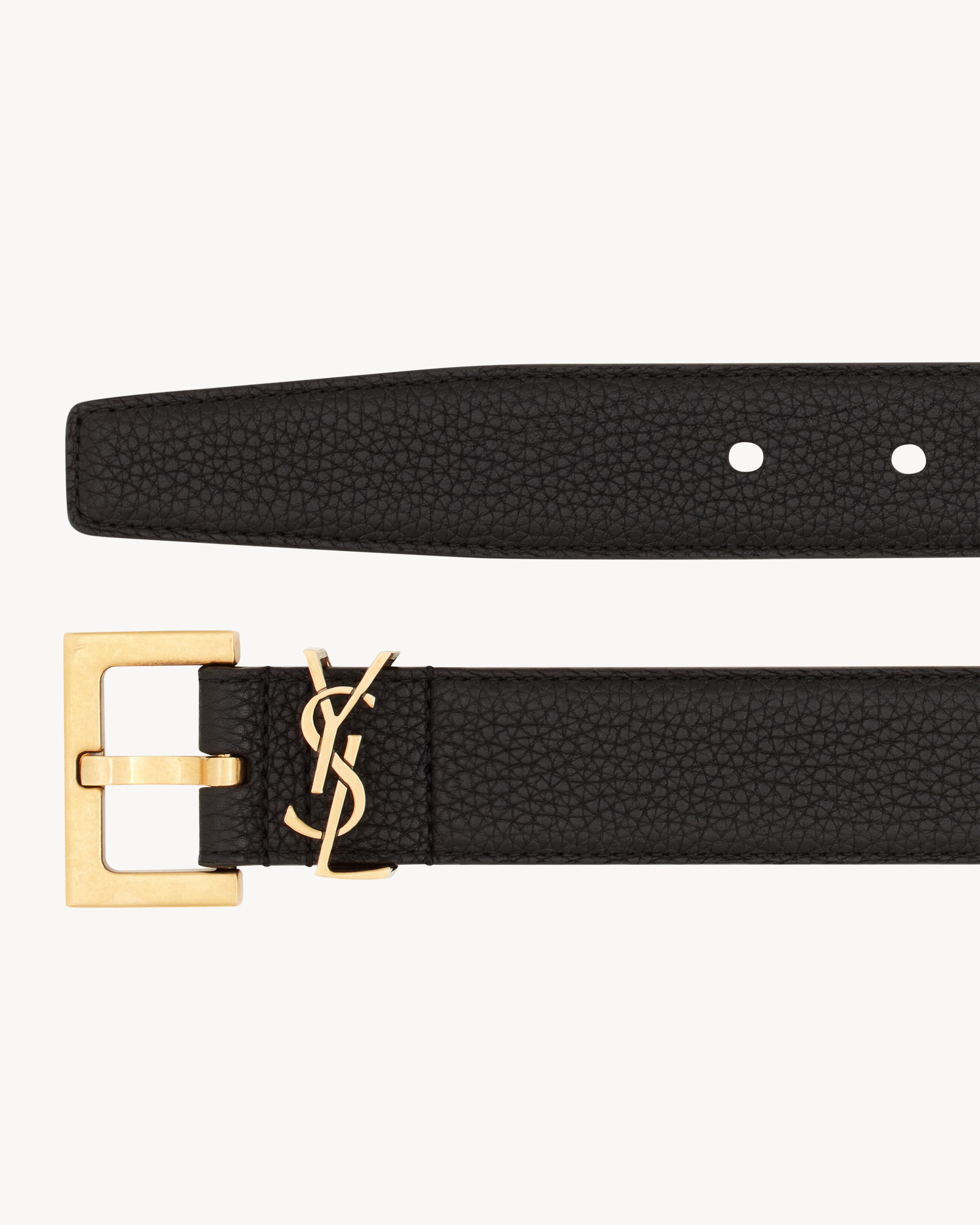 CEINTURE CASSANDRE en cuir grainé