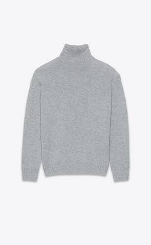 turtleneck sweater in cashmere