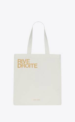 Yves Saint Laurent Canvas Tote Bags
