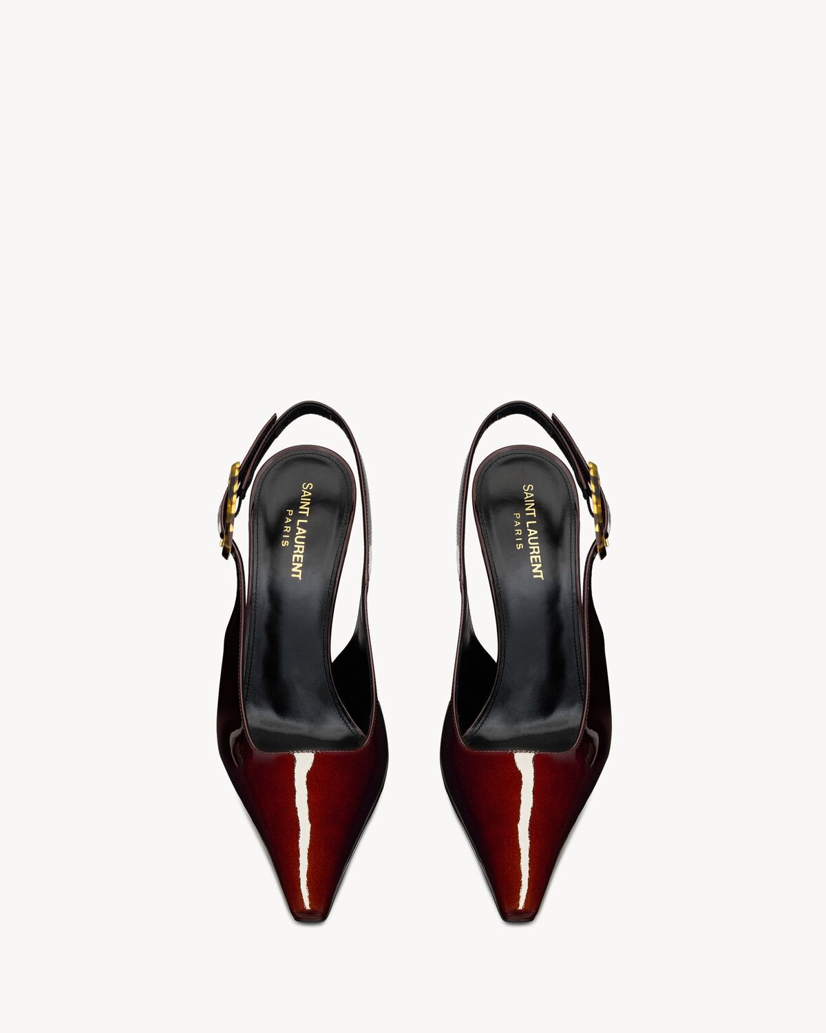 DUNE slingback pumps in patent leather