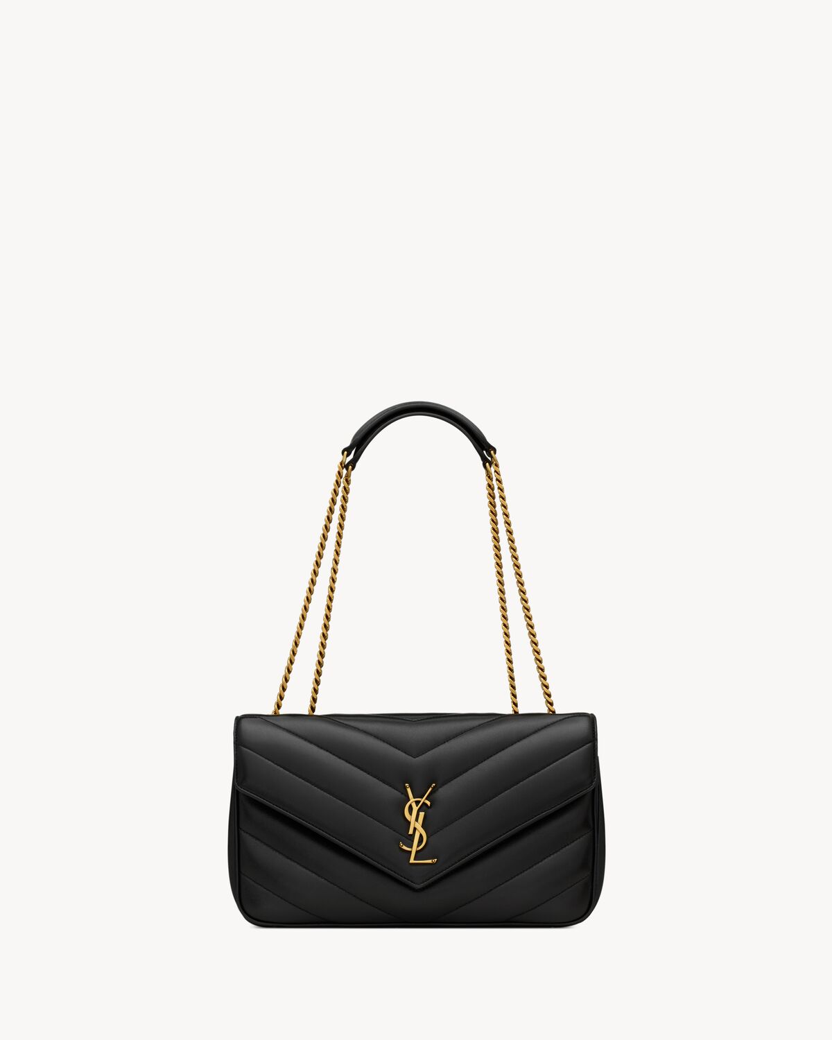 Saint laurent monogram ysl loulou quilted shoulder bag on sale