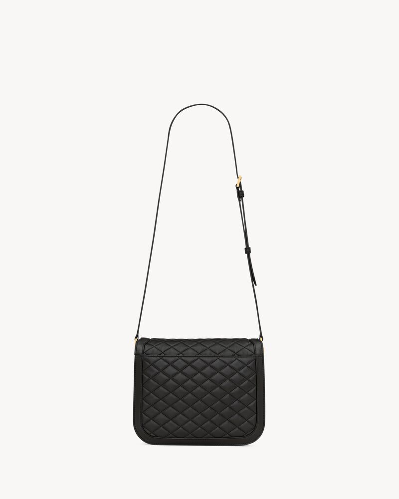 solferino medium supple satchel in quilted lambskin