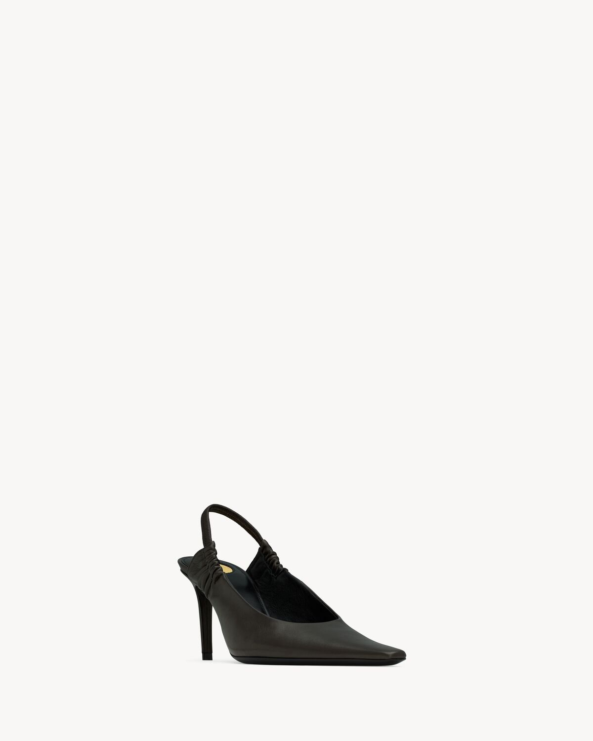 anne-marie slingback pumps in smooth leather