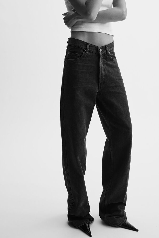 Denim Women > Single 1 > V-Waist Long Baggy