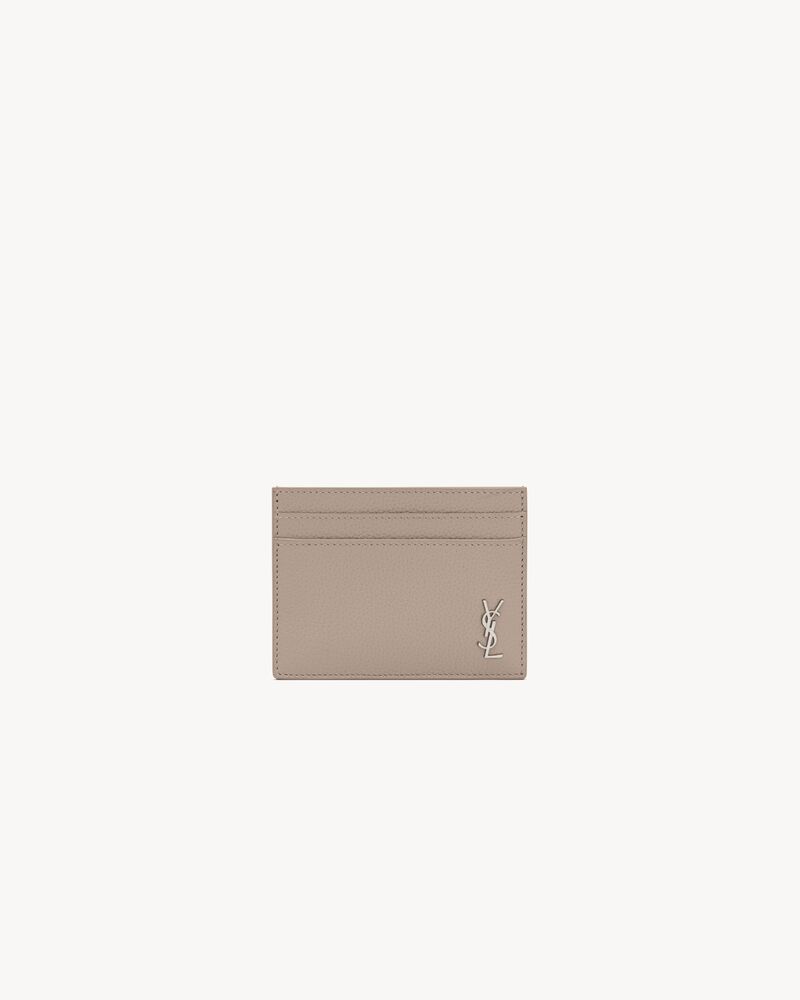 TINY CASSANDRE CARD CASE IN GRAINED LEATHER