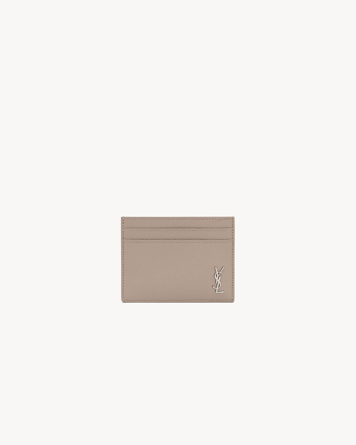 TINY CASSANDRE CARD CASE IN GRAINED LEATHER
