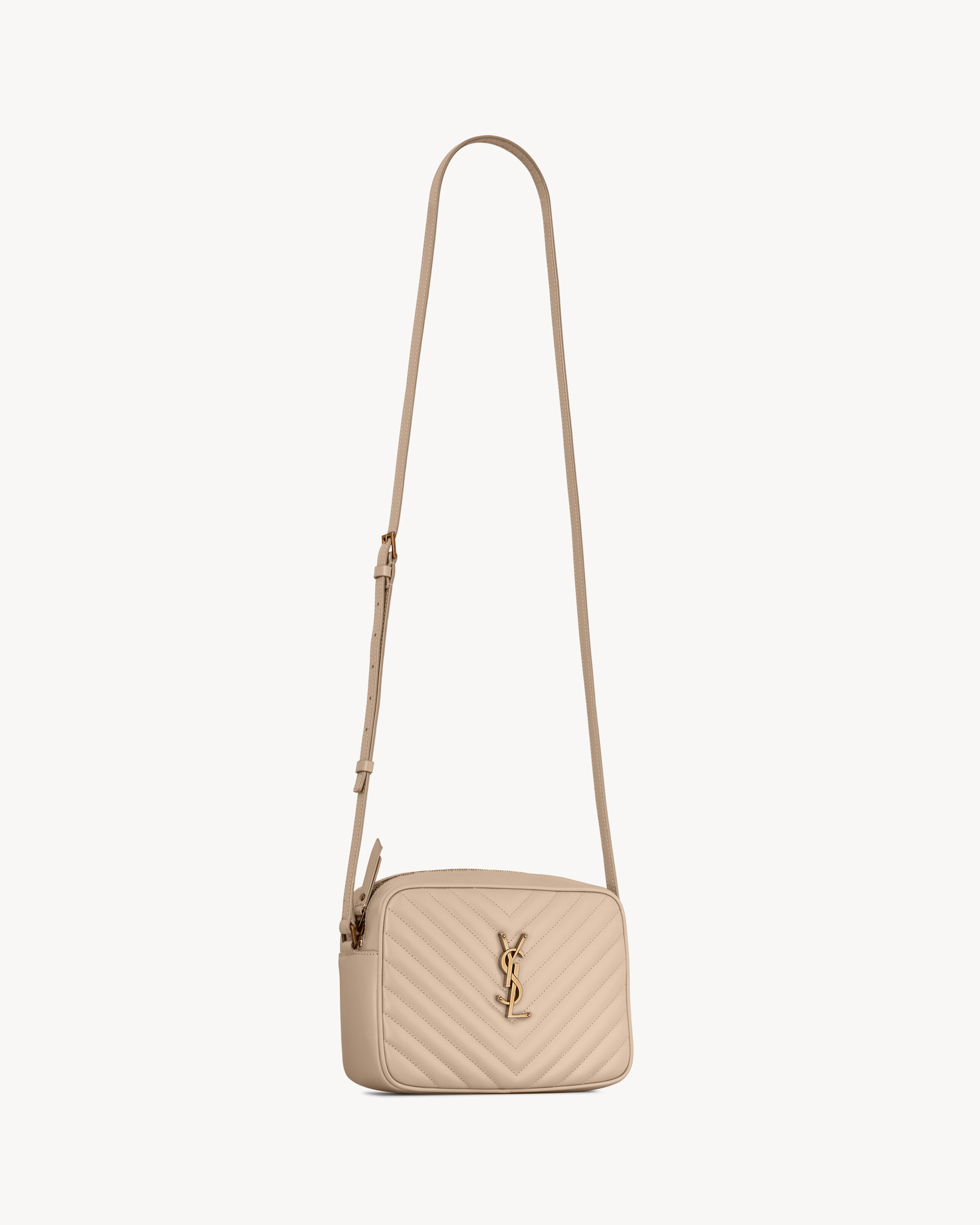 LOU camera bag in quilted leather