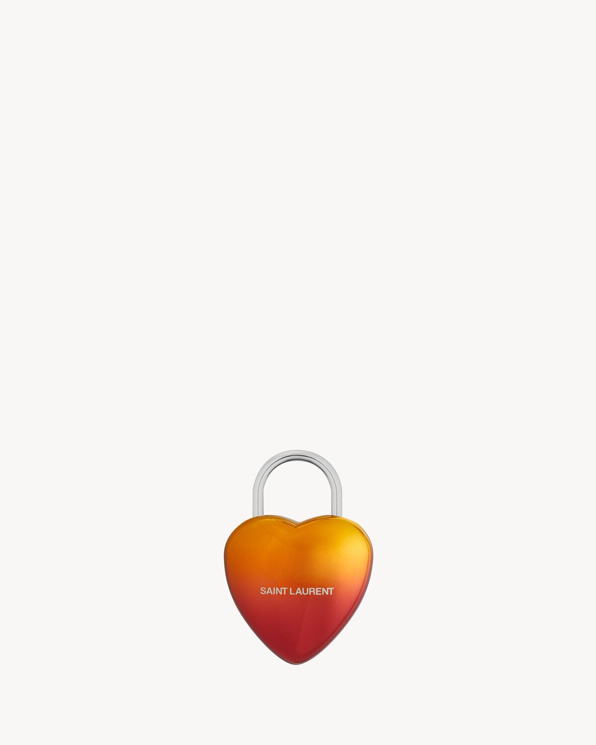gradient heart-shaped 3d padlock