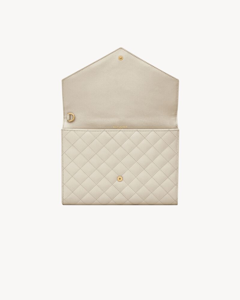 Saint Laurent Monogram Envelope Clutch Bag - Farfetch