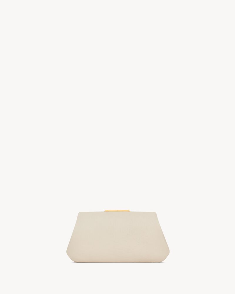 SAINT LAURENT CLUTCH SMALL EN CUIR