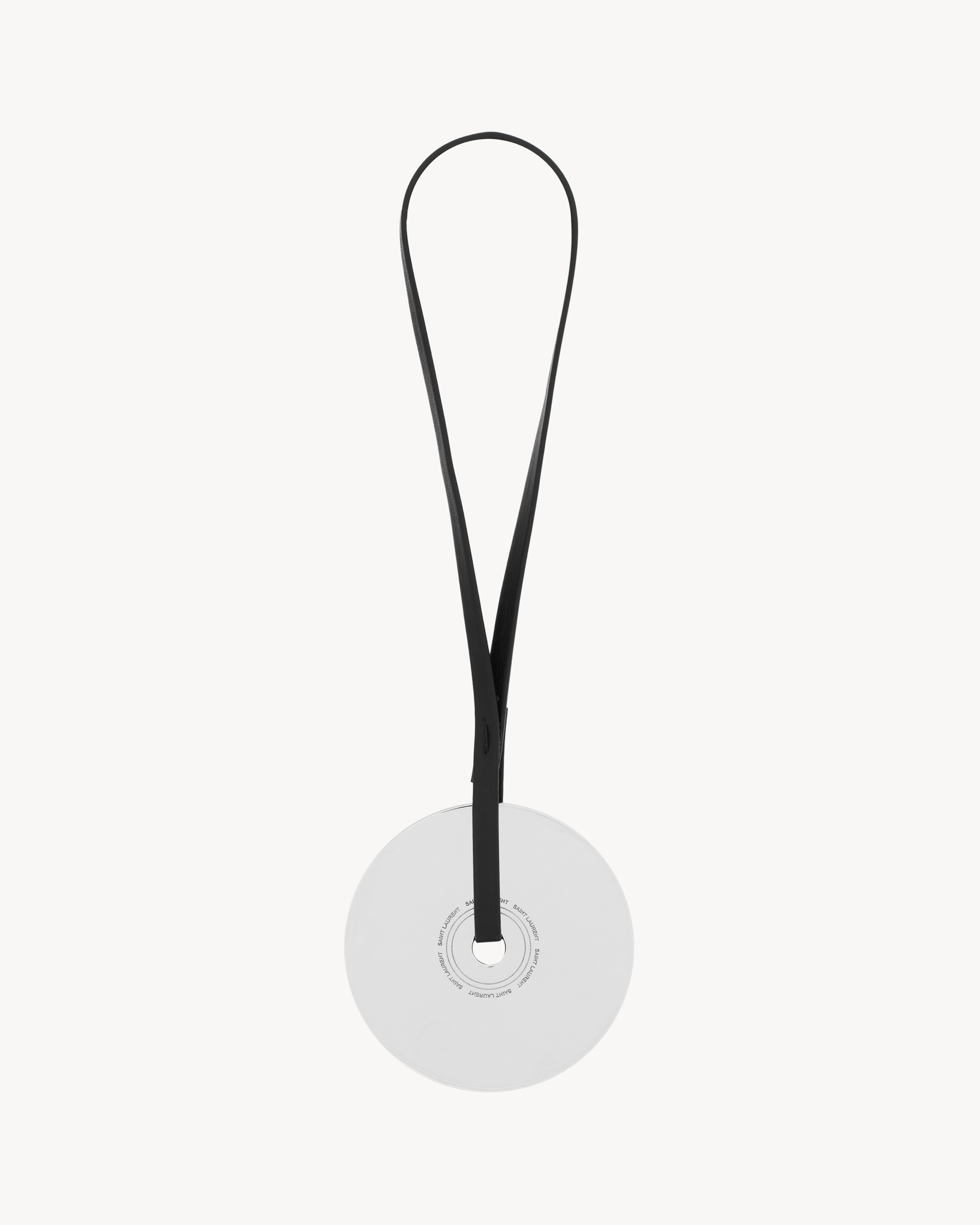VINYL KEYRING IN LEATHER