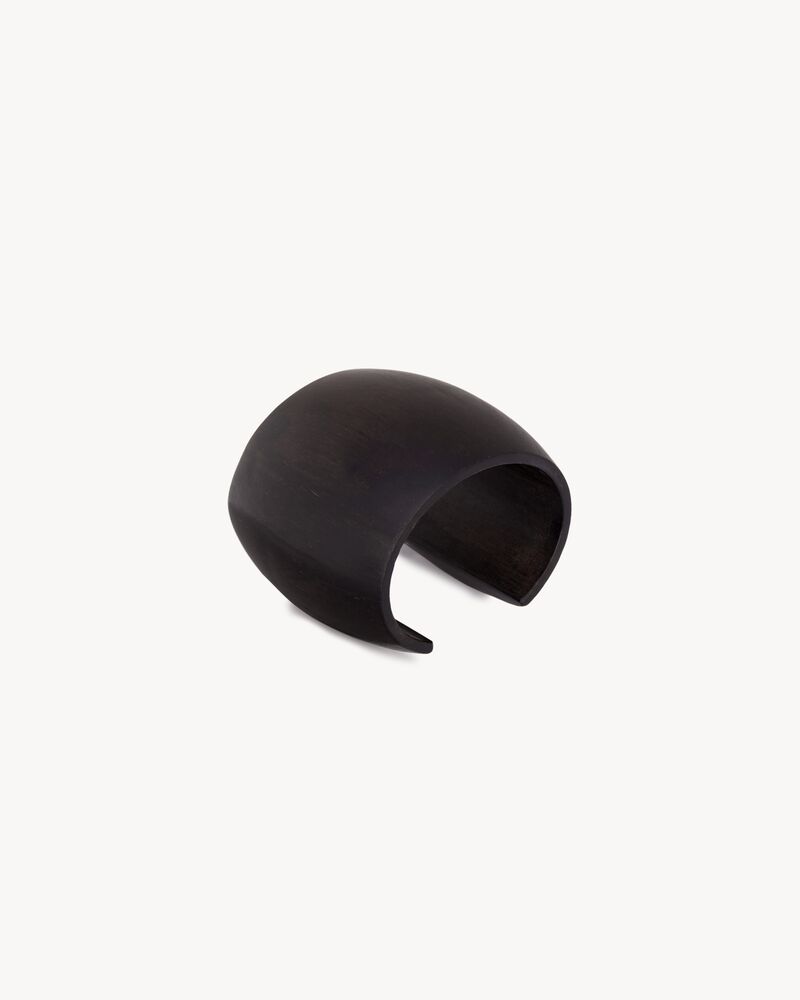 organic bangle in bamboo