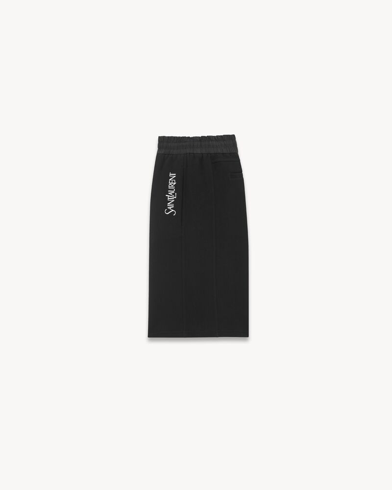 SAINT LAURENT BERMUDA IN FLEECE