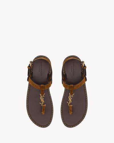 cassandre sandals in suede