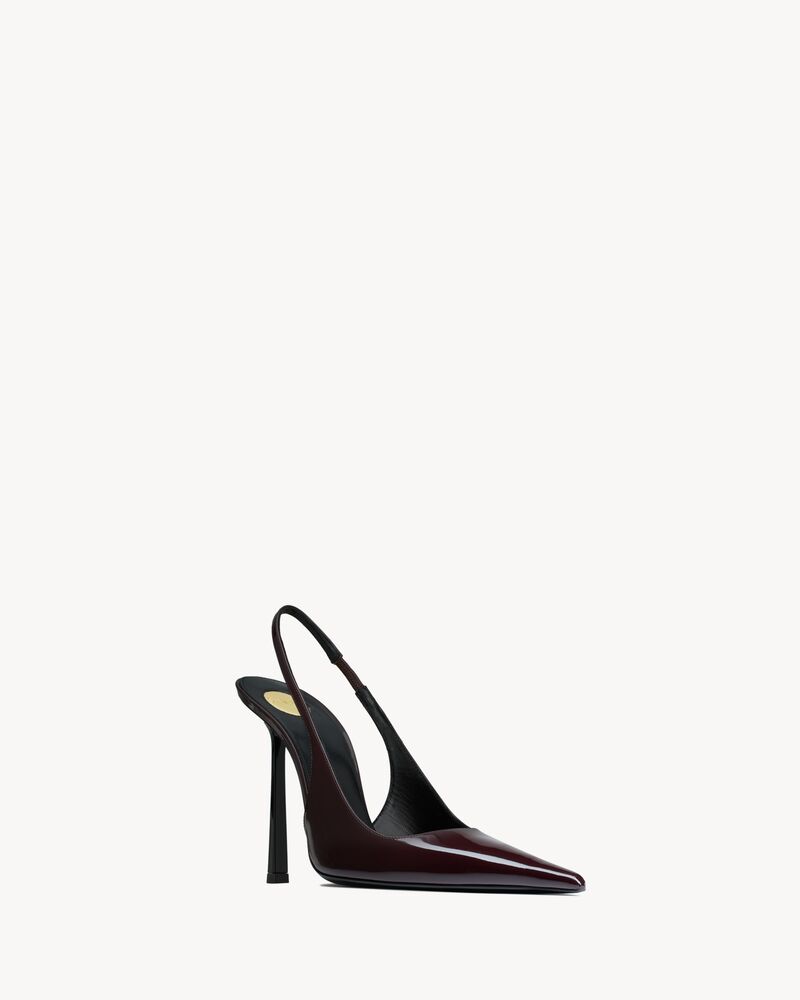 VENDOME slingback pumps in patent leather