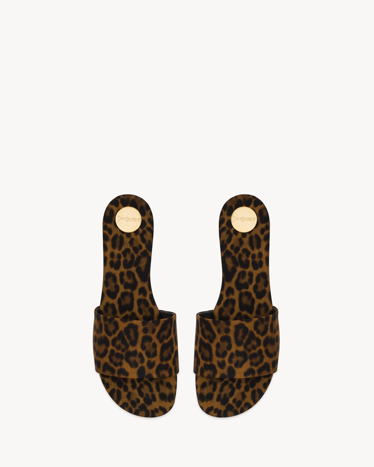 CARLYLE slides in leopard grosgrain