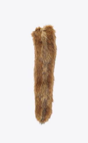 savage scarf in animal-free fur