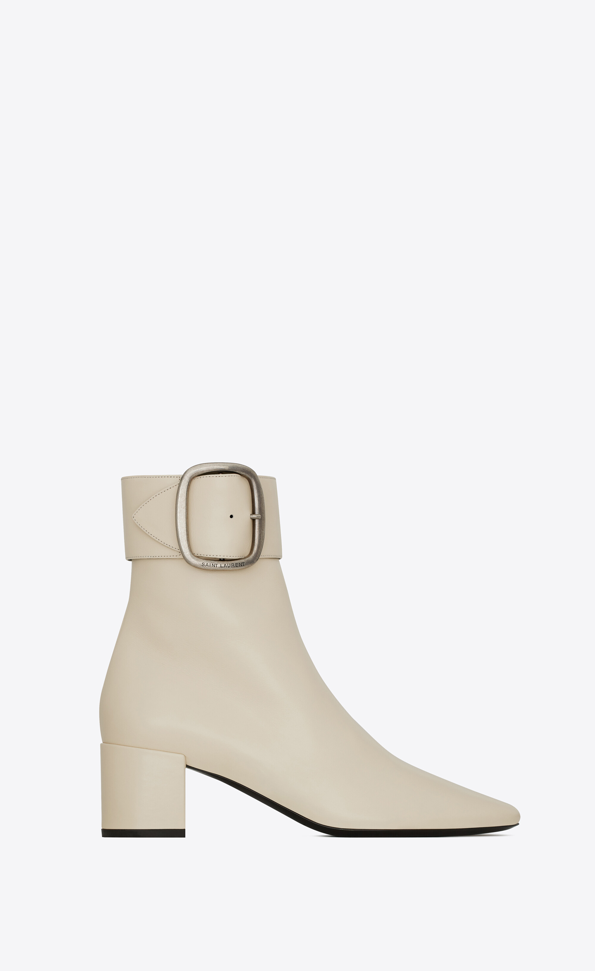 ysl flat boots