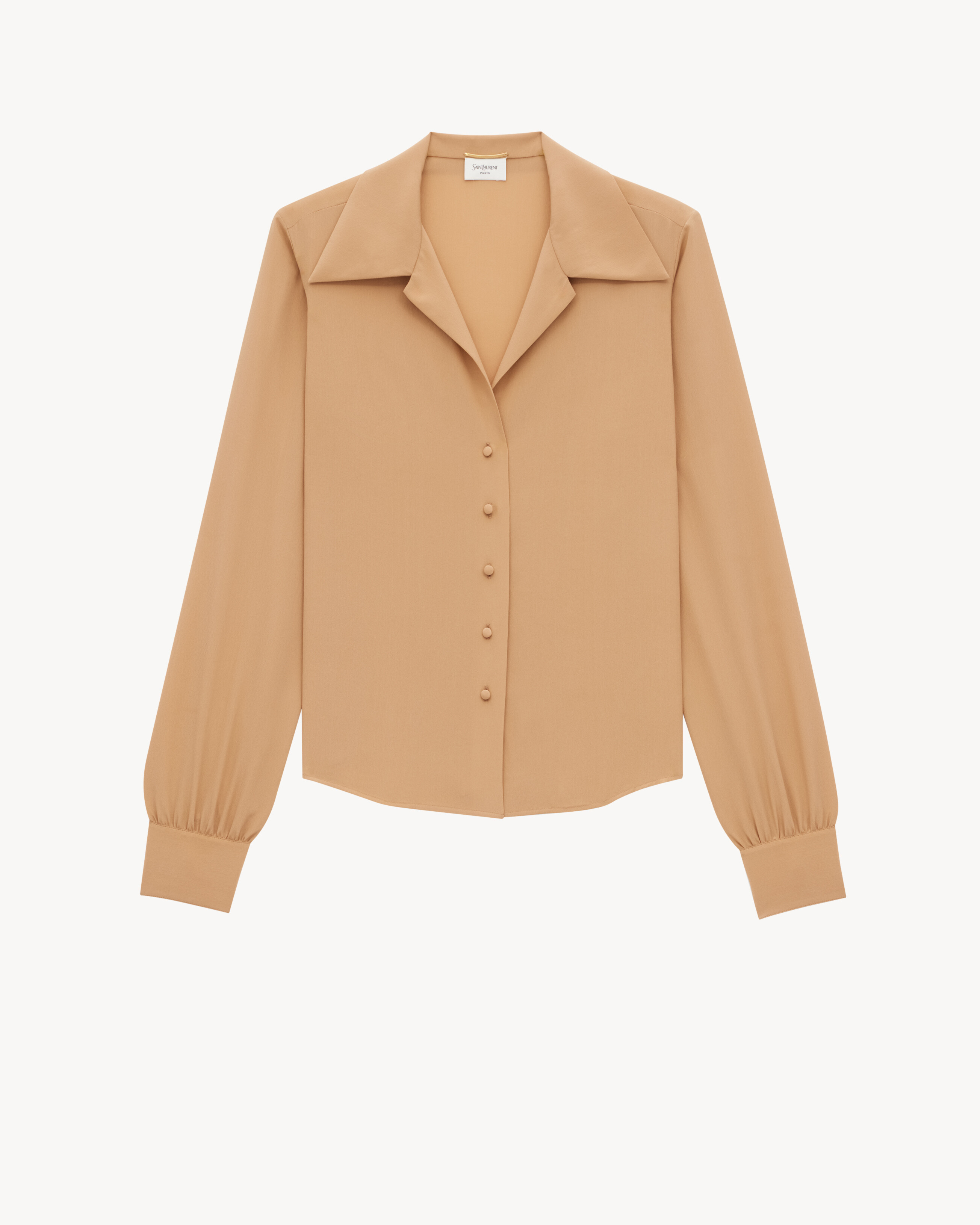 blouse in silk crepe de chine