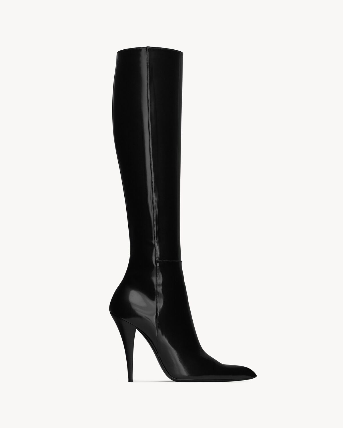 JONES boots in glazed leather Saint Laurent