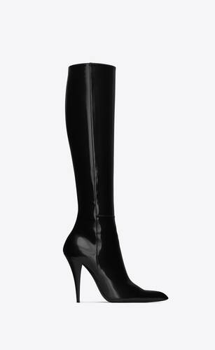 Saint laurent white on sale boots