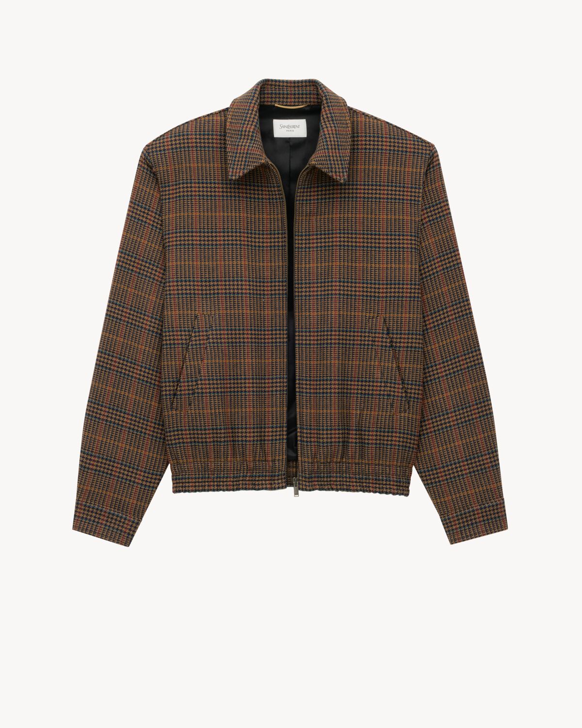  jacket in wool check