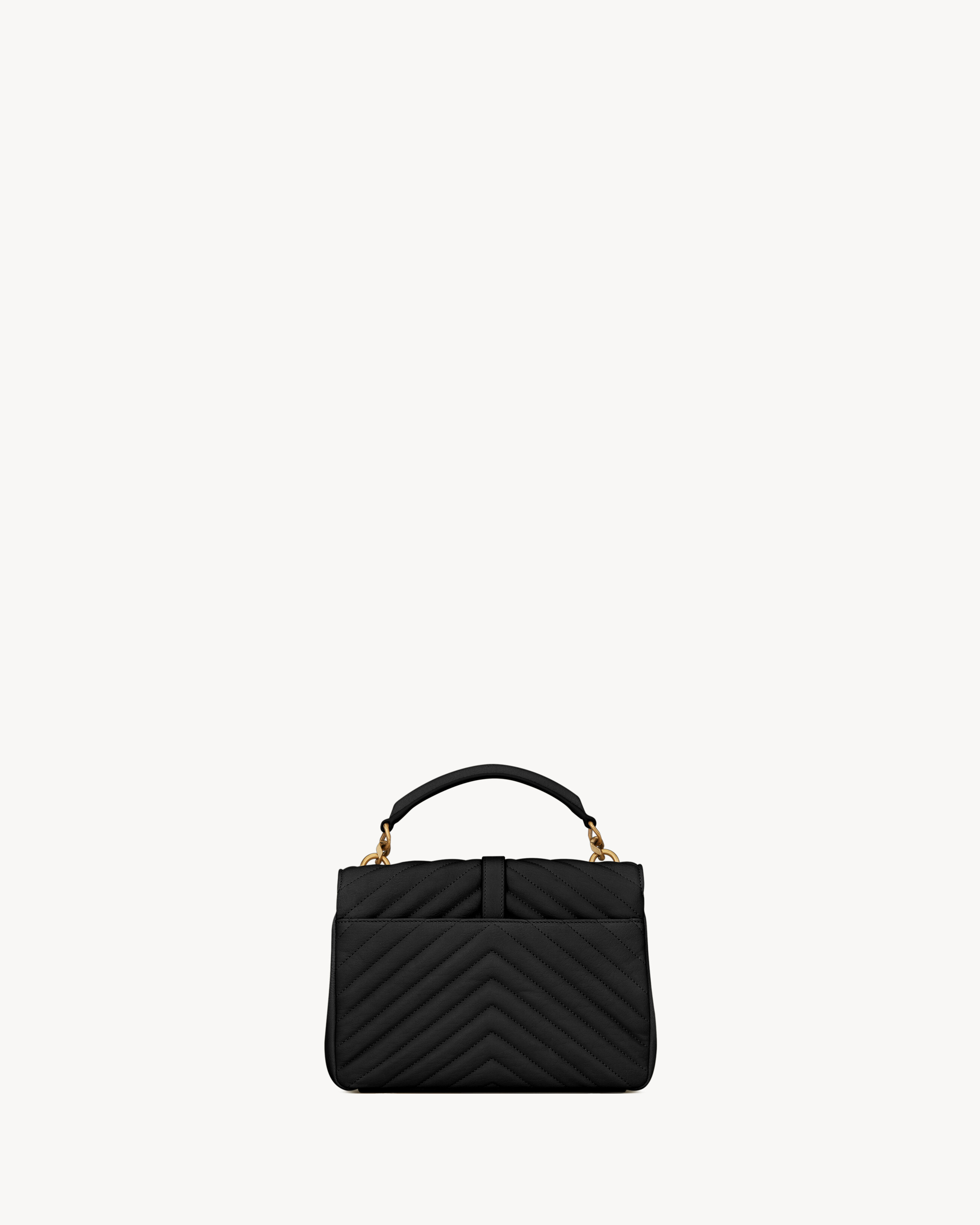 COLLEGE MEDIUM IN QUILTED LEATHER