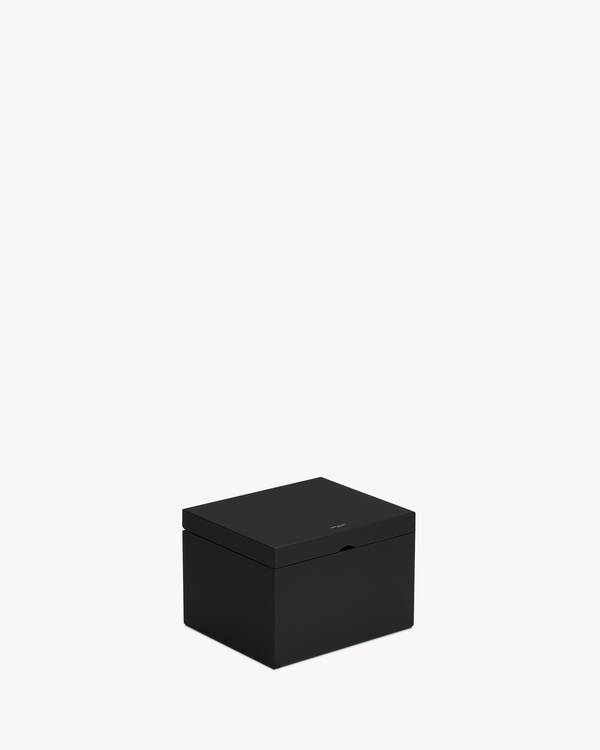 SMALL BOX IN SMOOTH LEATHER in Black | Saint Laurent | YSL US