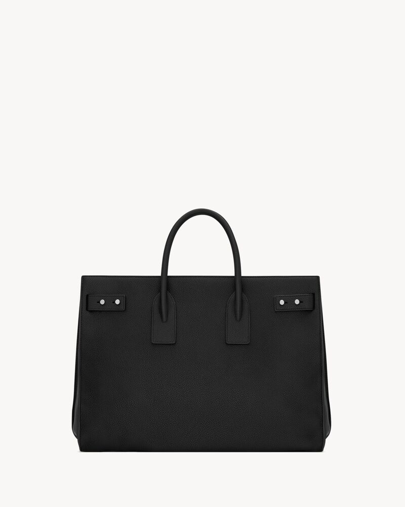 SAC DE JOUR thin large in grained leather