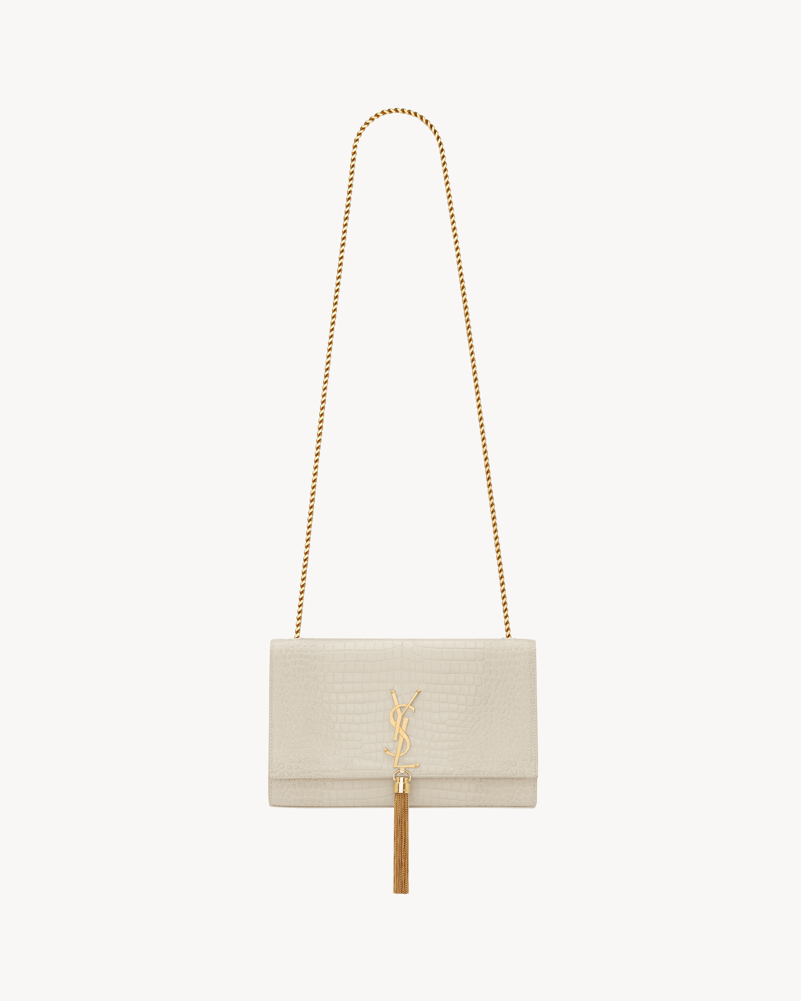 ysl kate wallet on chain with tassel