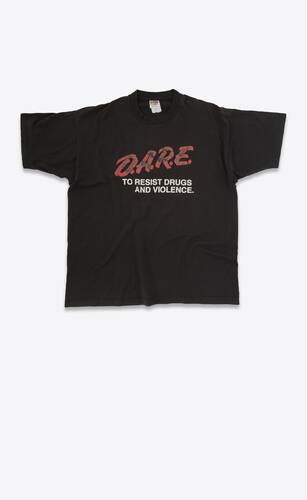  dare 1990s t-shirt en coton l