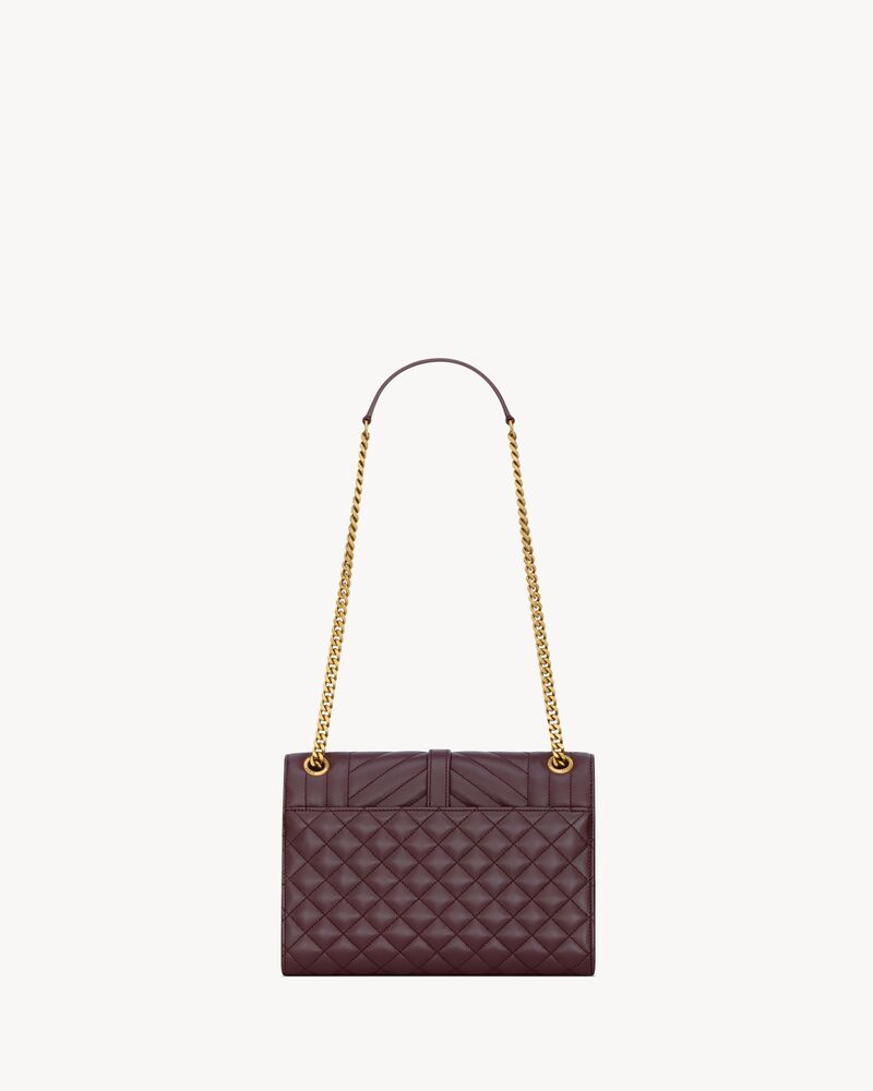 ENVELOPE medium in grain de poudre leather
