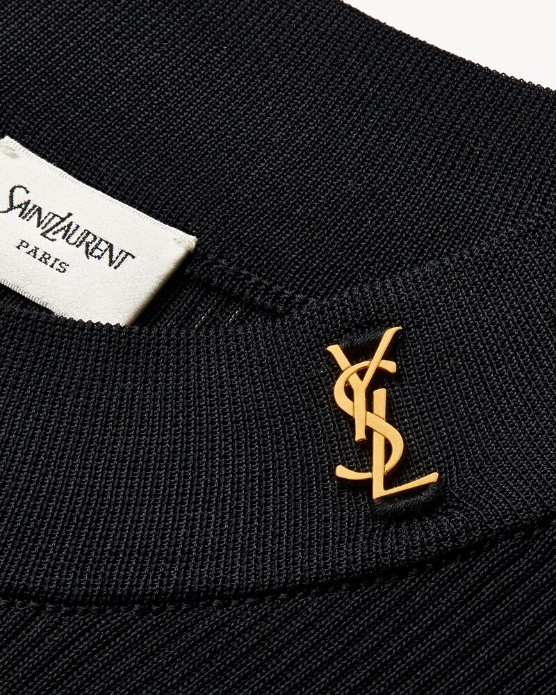 Ribbed Sweater Cassandre in Silk