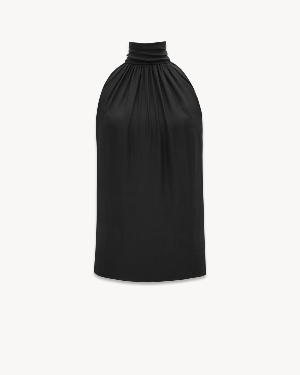 Blouse in silk muslin | Saint Laurent | YSL.com