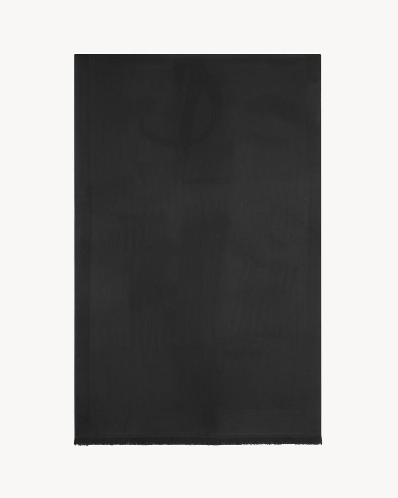 CASSANDRE scarf in wool jacquard