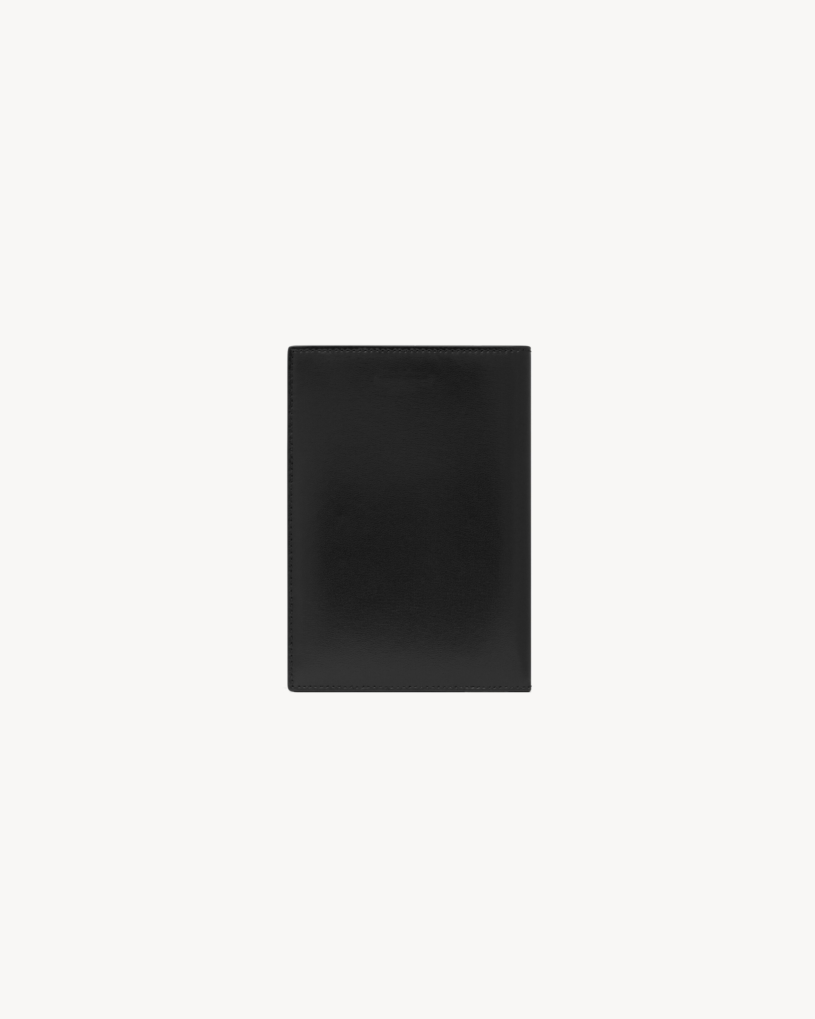 SAINT LAURENT PARIS PASS-ETUI AUS LACKIERTEM LEDER