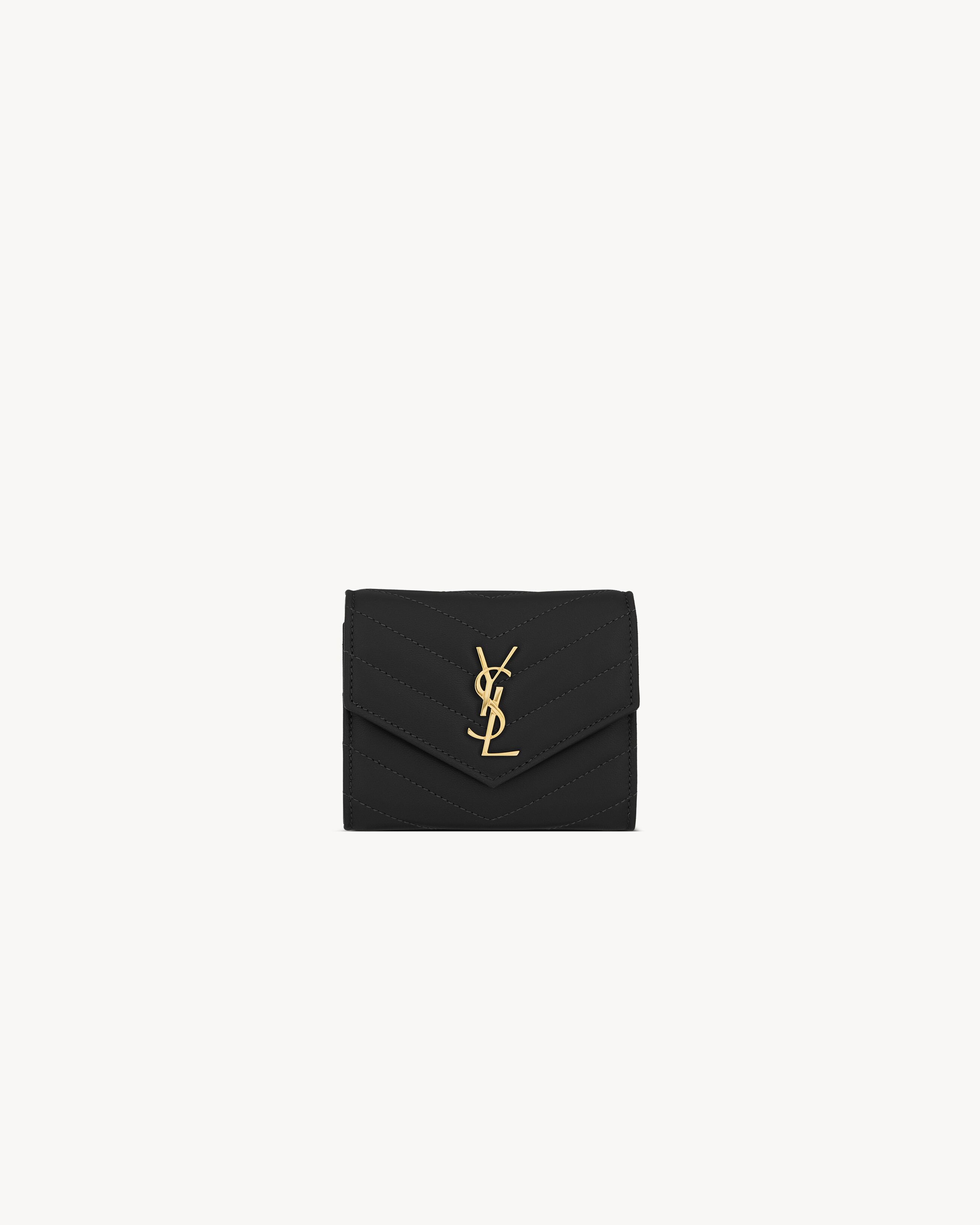 CASSANDRE MATELASSÉ MULTI-FOLD WALLET IN LAMBSKIN | Saint Laurent | YSL US