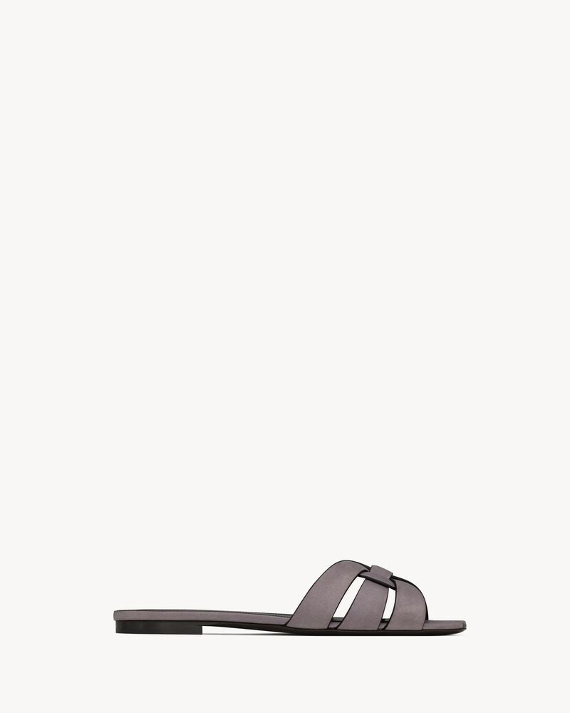 Tribute mules in smooth leather