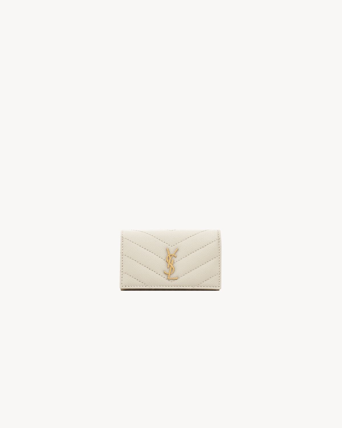 CASSANDRE SLIM KEY CASE IN GRAIN DE POUDRE LEATHER