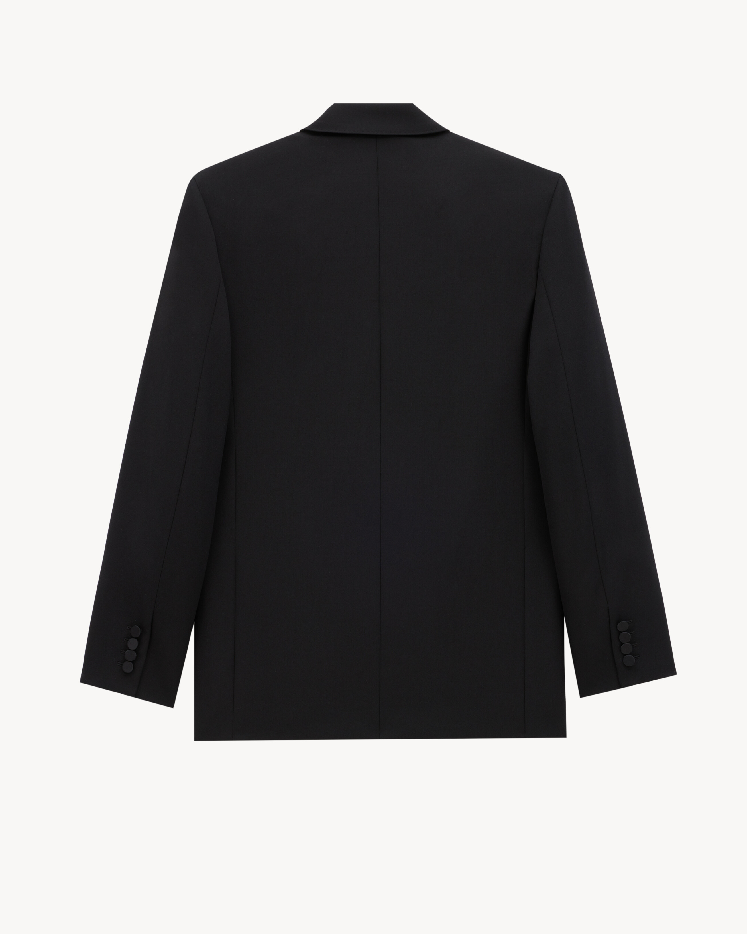 Yves tuxedo jacket in grain de poudre