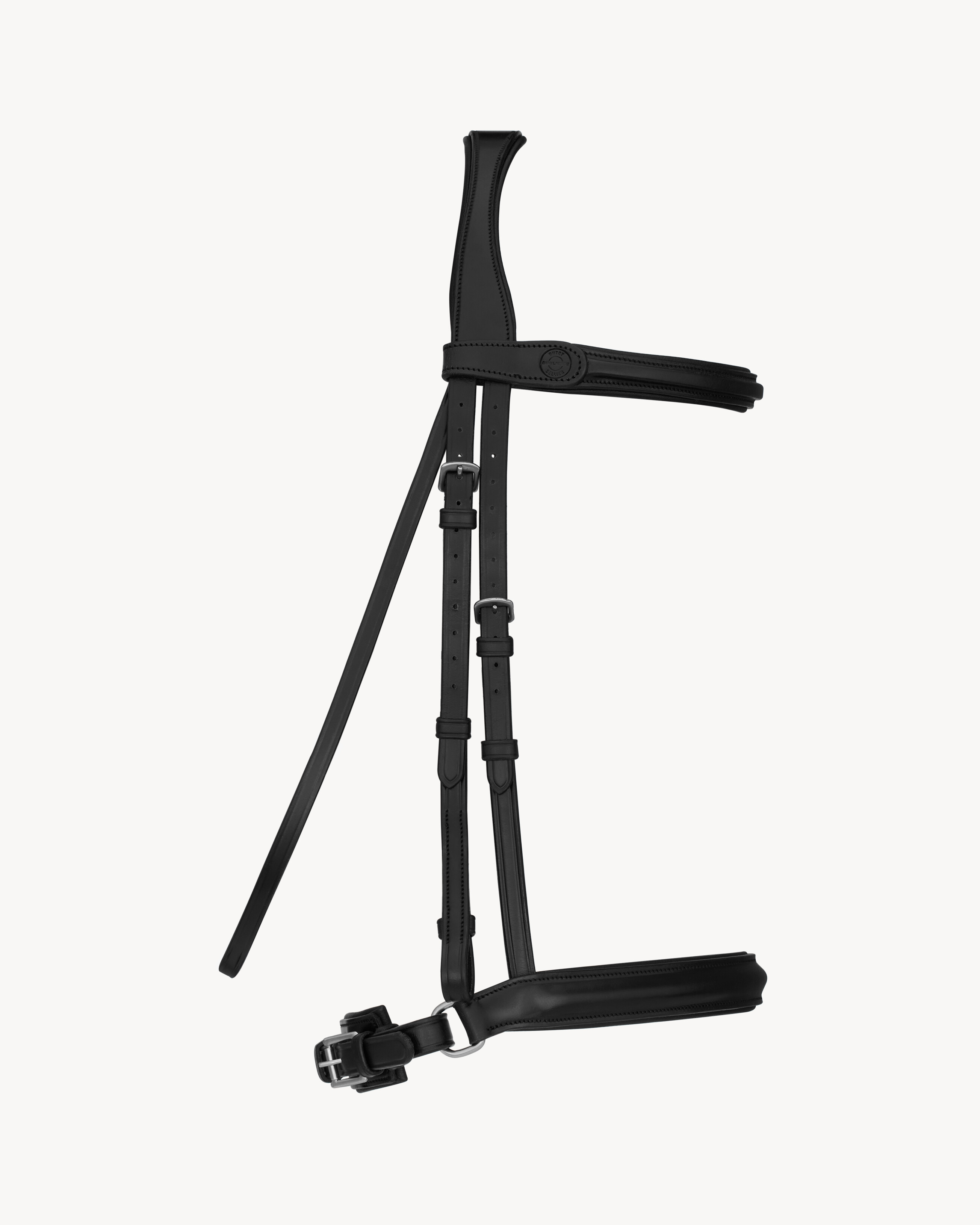 BUTET Dressage bridle with rein in leather