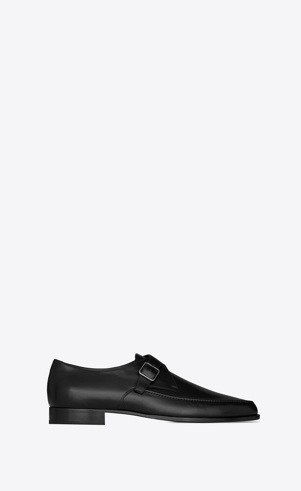 Marceau Monchsriemen Schuhe Aus Glattleder Saint Laurent Deutschland Ysl Com