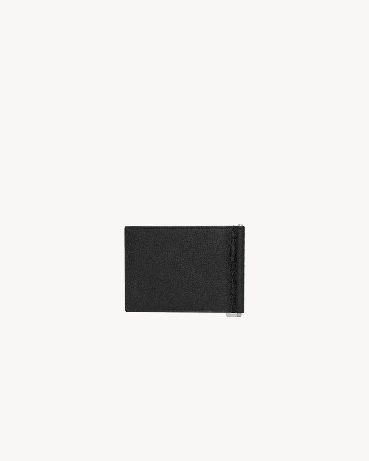 생로랑 그레인 가죽 소재의 카산드라 쉐도우 빌 클립 지갑 691633DTI0E1000