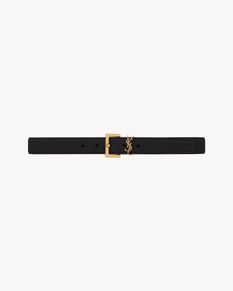 CASSANDRE BELT IN GRAINED LEATHER